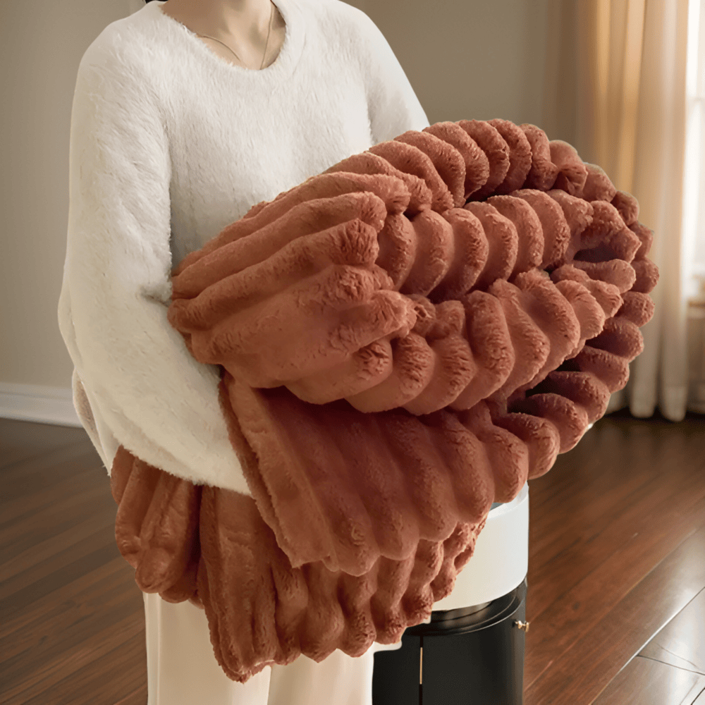 Fleece Throw Blanket Soft Cozy Plush Large Drape - Image 6