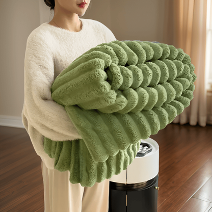 Fleece Throw Blanket Soft Cozy Plush Large Drape - Image 9