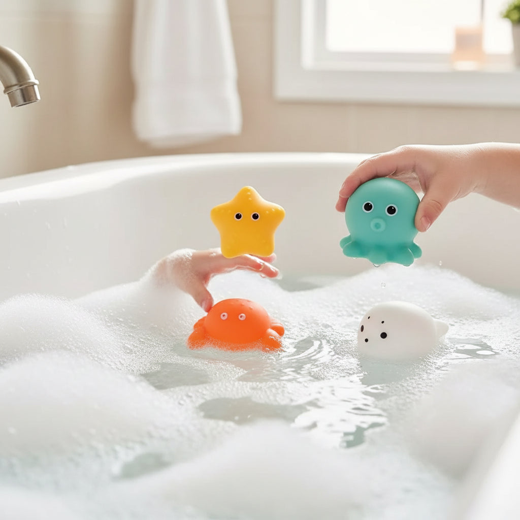 Floating Interactive Bath Toys Light-Up Fun - Image 2