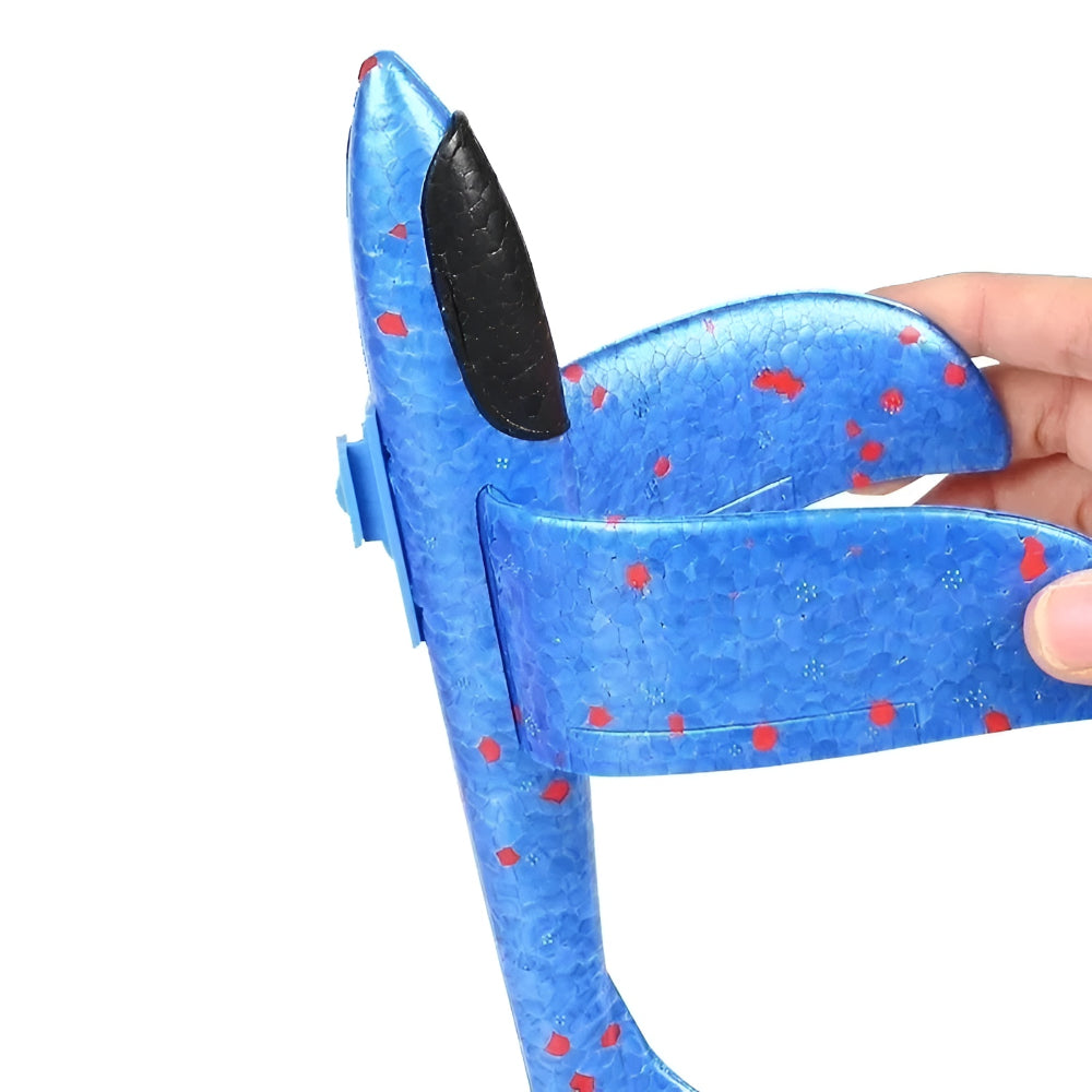 Juguete Lanzador de Aviones para Niños Planeador de Espuma al Aire Libre Catapulta