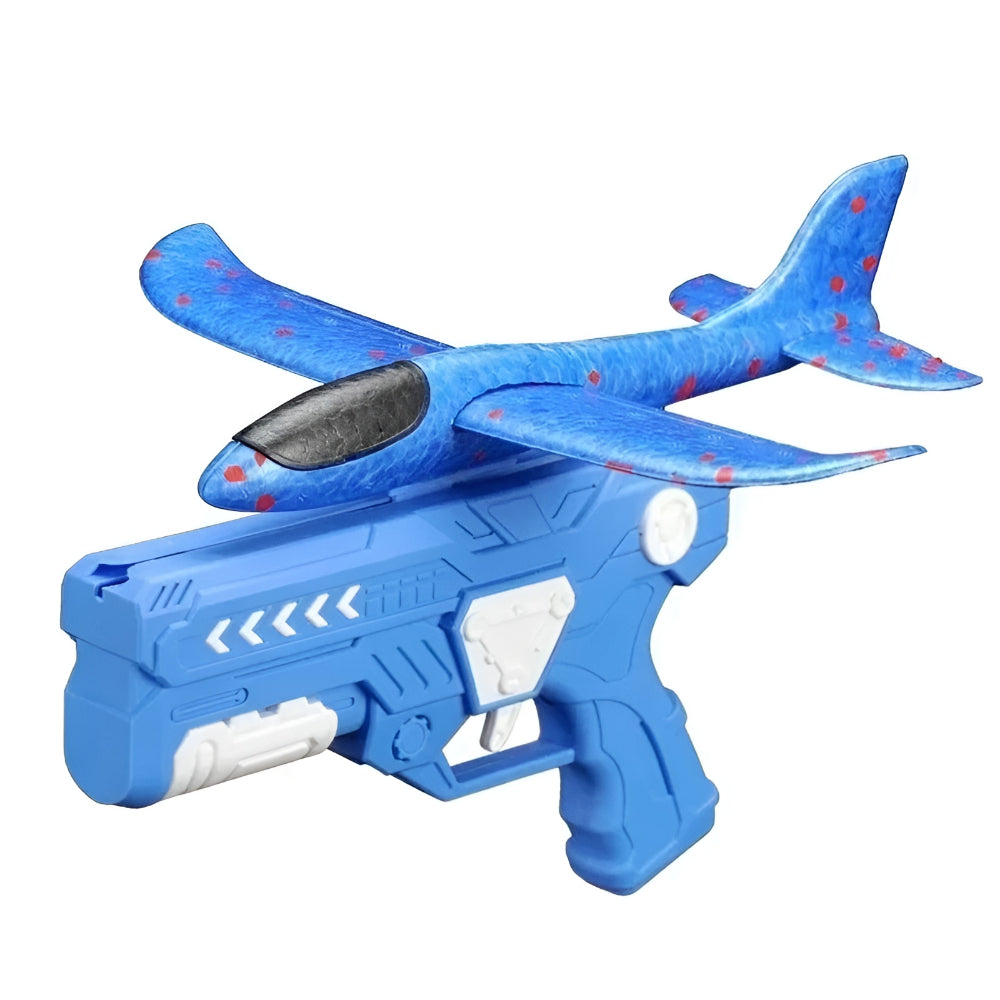 Juguete Lanzador de Aviones para Niños Planeador de Espuma al Aire Libre Catapulta