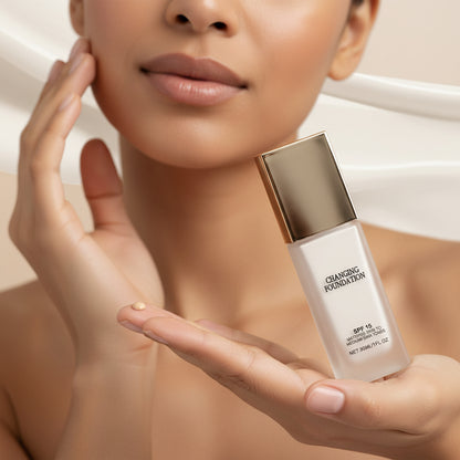 Foundation Makeup Spf Color Changing Bottle - Image 3