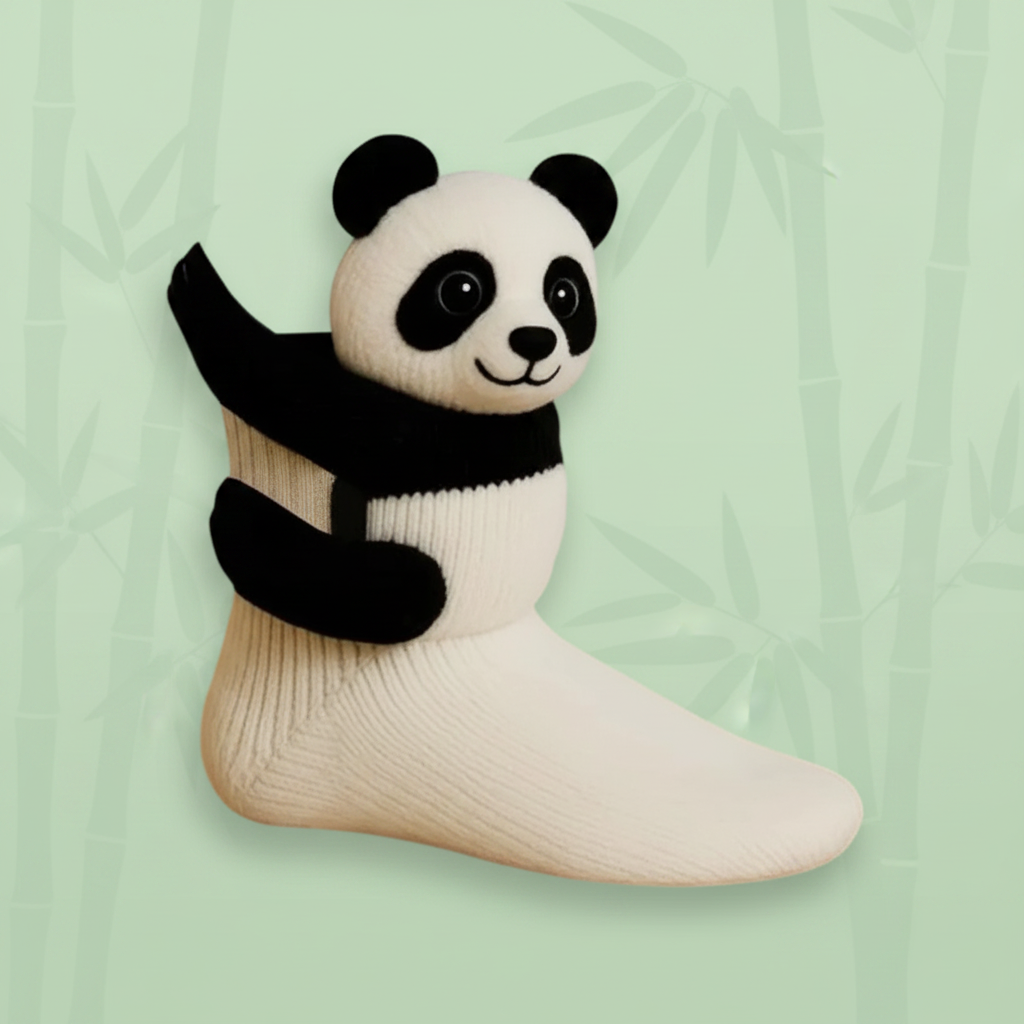Fun Socks Cute Knitted Novelty Animal Design Character Socks - Image 2