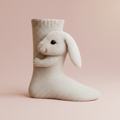 Fun Socks Cute Knitted Novelty Animal Design Character Socks - Image 9