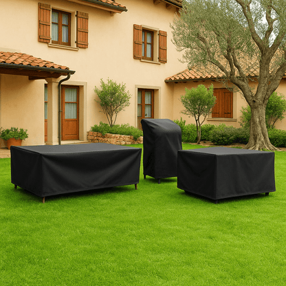 Husă Mobilier Exterior Protecție Masă Scaune Patio