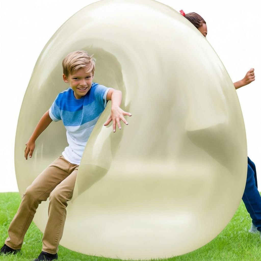 Bola Inflável de Bolha Gigante TPR Brinquedo de Exterior