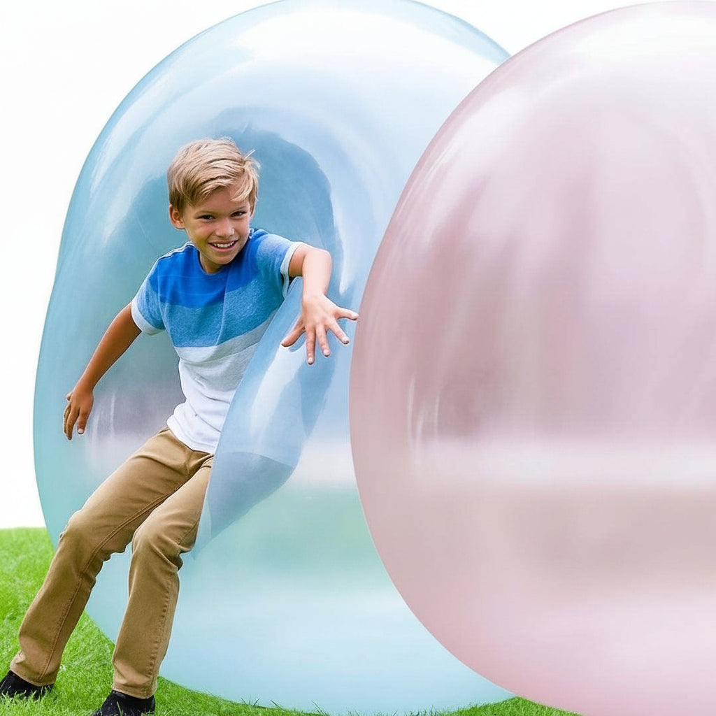 Bola Inflável de Bolha Gigante TPR Brinquedo de Exterior