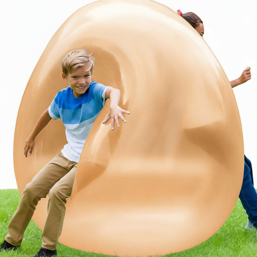 Bola Inflável de Bolha Gigante TPR Brinquedo de Exterior