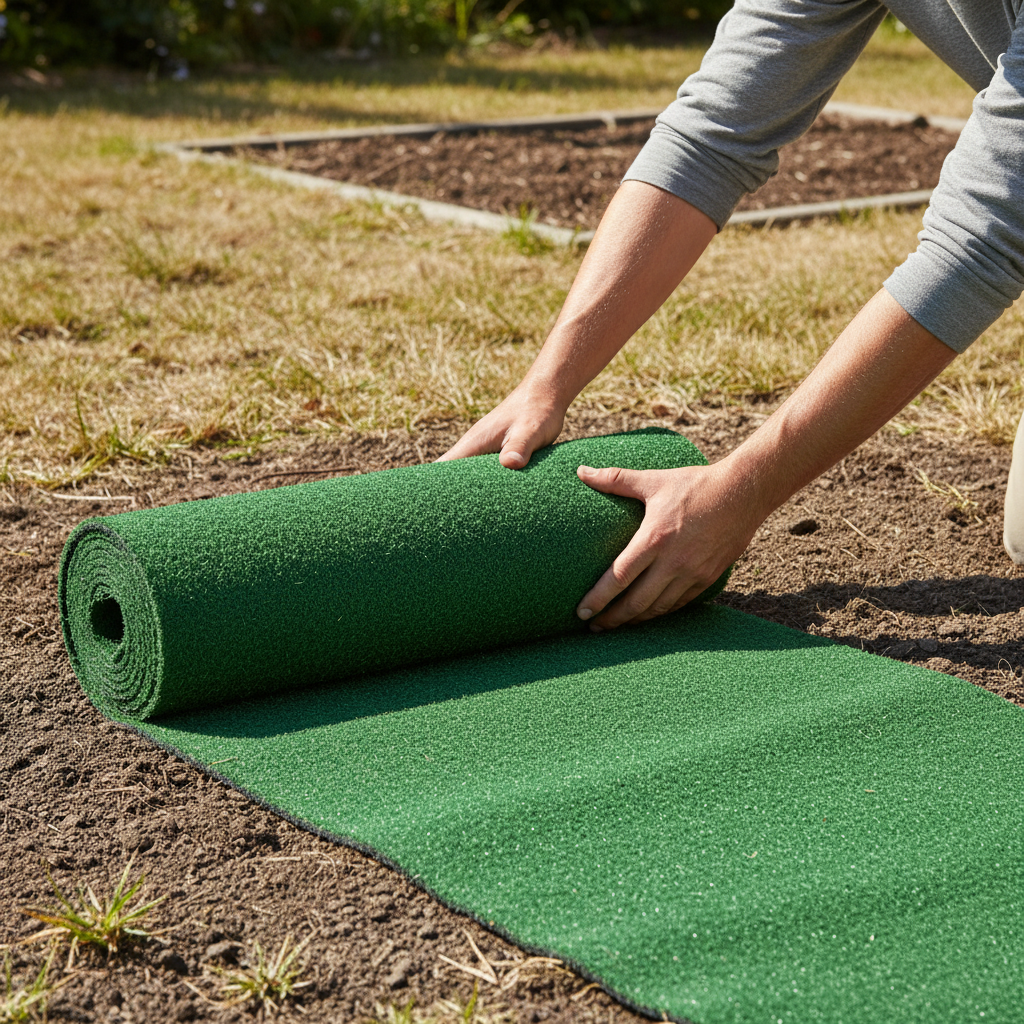 Grass Seed Mat Lawn Seed Mat Easy Installation - Image 1