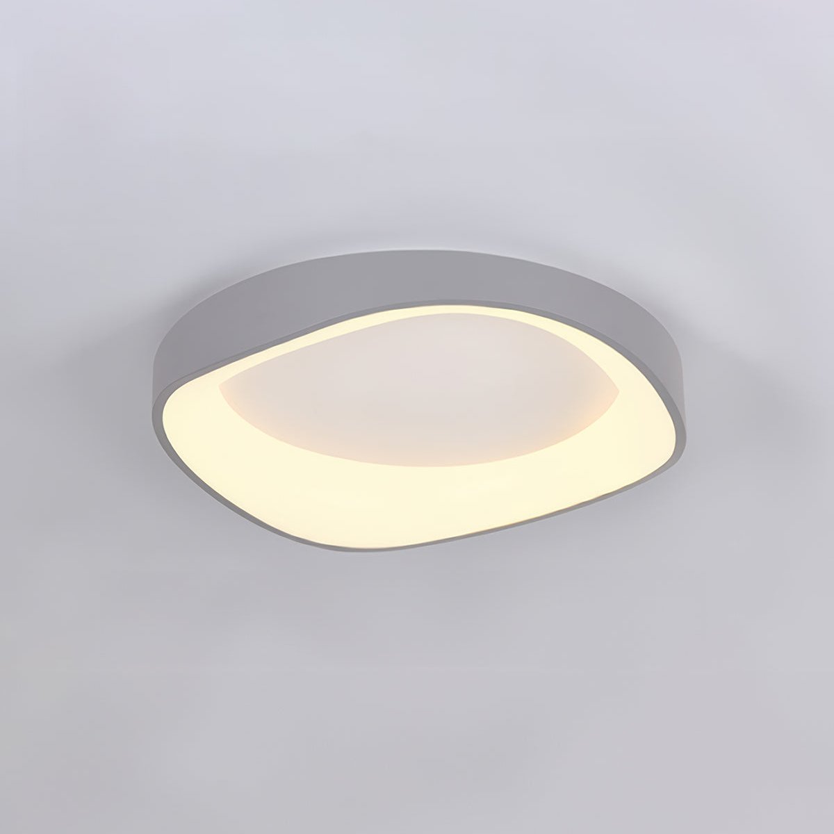 Nordisk kunstnerisk træstruktur loftslampe