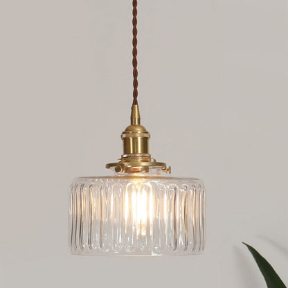 Green Glass Pendant Light Adjustable Hanging - Image 26