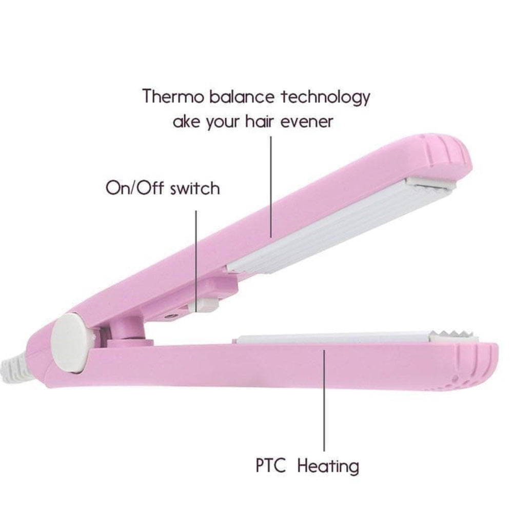 Hair Curling Iron Off Switch Portable Heating Mini Design - Image 3