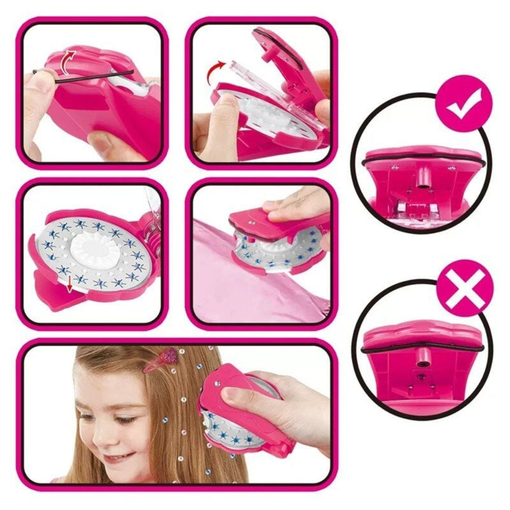 Hair Sparkle Stapler Shiny Accessories Fun Styling - Image 6