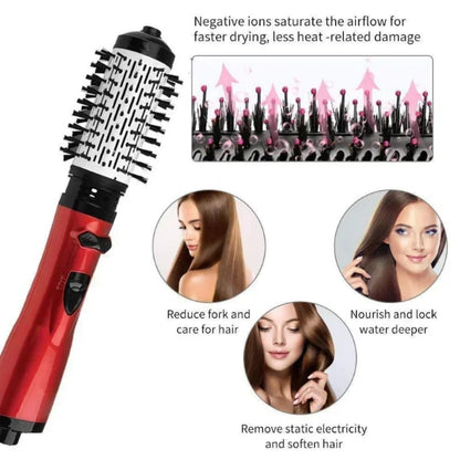 Hair Straightening Brush Multifunctional Blow Dry Style - Image 3