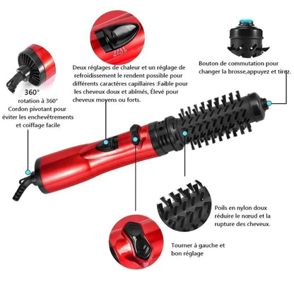 Hair Straightening Brush Multifunctional Blow Dry Style - Image 4