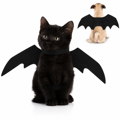 Accesorios de Halloween Disfraz de Alas de Murciélago para Mascotas
