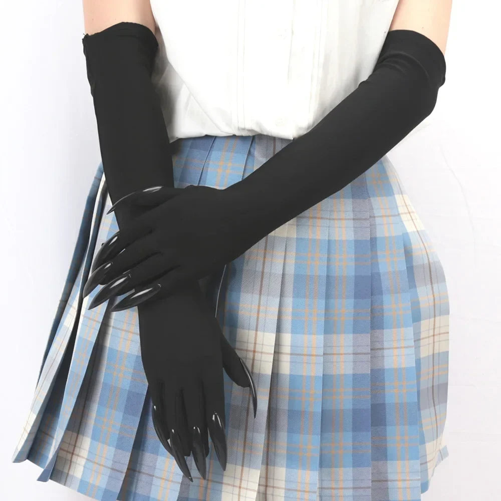 Halloween Accessories Costume Gloves Long Finger Design - Image 4
