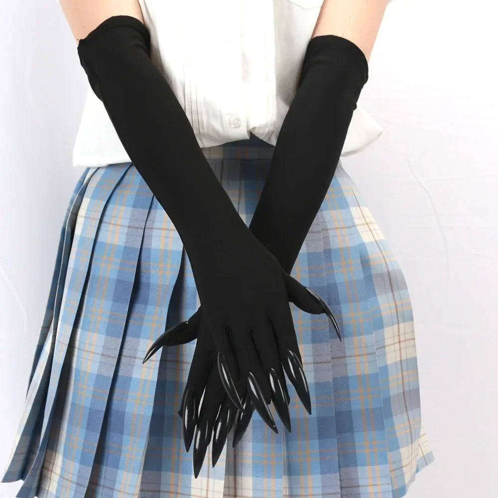 Halloween Accessories Costume Gloves Long Finger Design - Image 5
