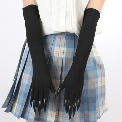 Halloween Accessories Costume Gloves Long Finger Design - Image 6