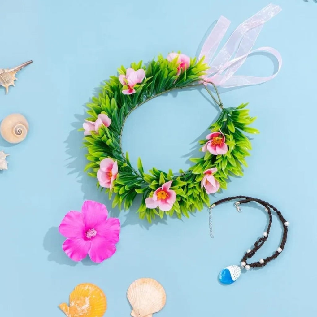 Halloween Accessories Flower Crown Floral Headband - Image 2