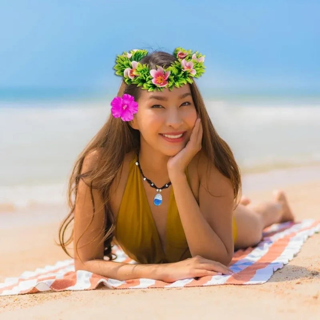 Halloween Accessories Flower Crown Floral Headband - Image 4