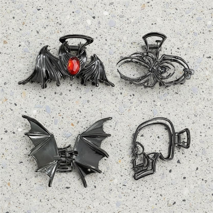 Halloween Accessories Hair Clips Spider Bat Designs - Image 10