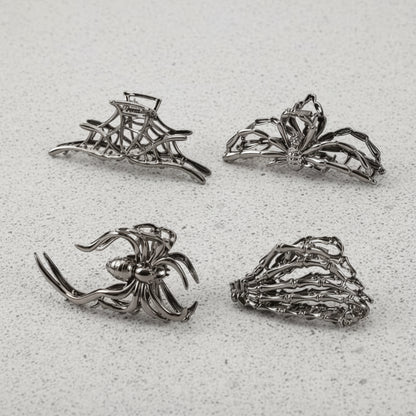 Halloween Accessories Hair Clips Spider Bat Designs - Image 8