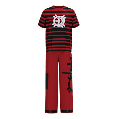 Halloween Costume Vampire Outfit Cosplay Set Spandex Material - Image 8