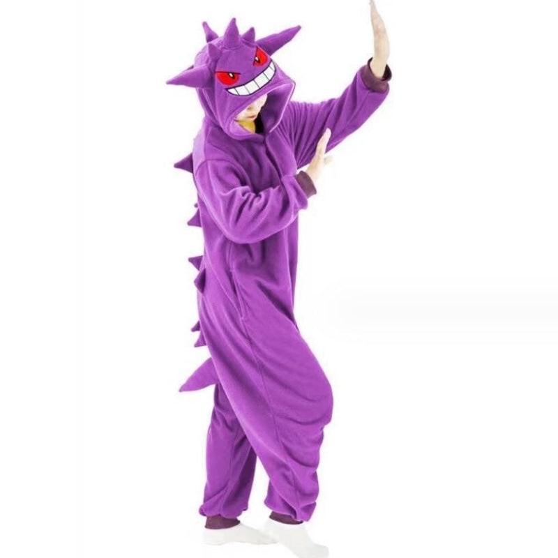 Halloween Costume Women's pocket monsters Onesie Adults Kids Sleepwear - Image 3