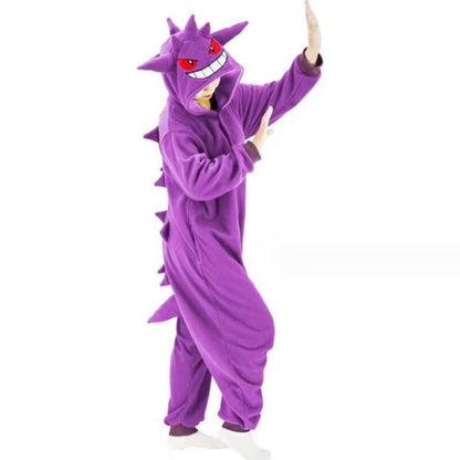 Halloween Costume Women's pocket monsters Onesie Adults Kids Sleepwear - Image 3