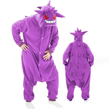 Halloween Costume Women's pocket monsters Onesie Adults Kids Sleepwear - Image 5