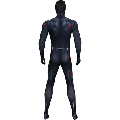 Halloween Costumes Adult Dark Superhero Bodysuit - Image 3
