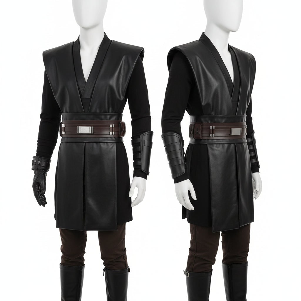 Halloween Costumes Adult Dark Warrior Costume Set - Image 4