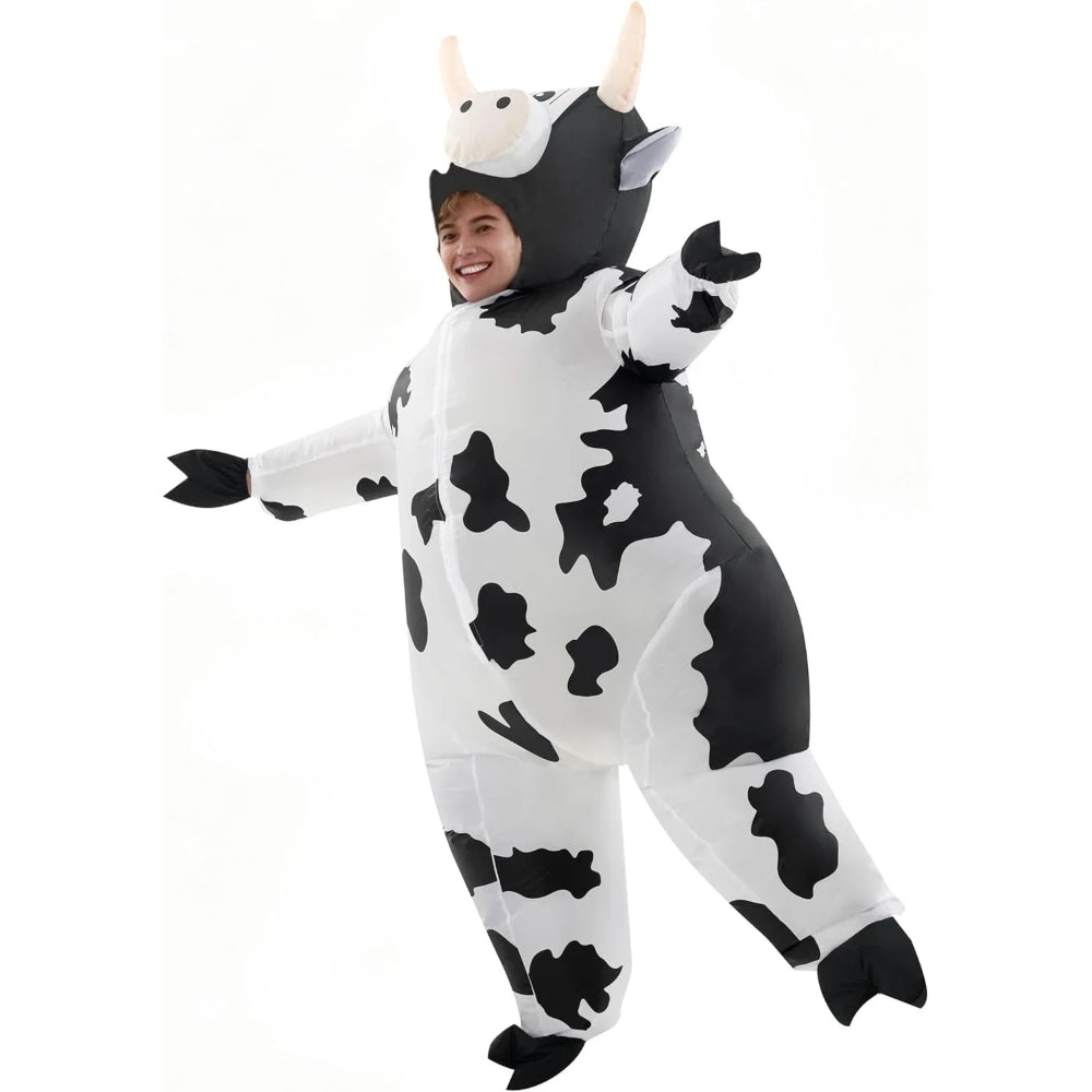 Halloween Costumes Adult Inflatable Funny Cow Outfit - Image 4