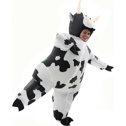 Halloween Costumes Adult Inflatable Funny Cow Outfit - Image 5