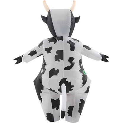Halloween Costumes Adult Inflatable Funny Cow Outfit - Image 6