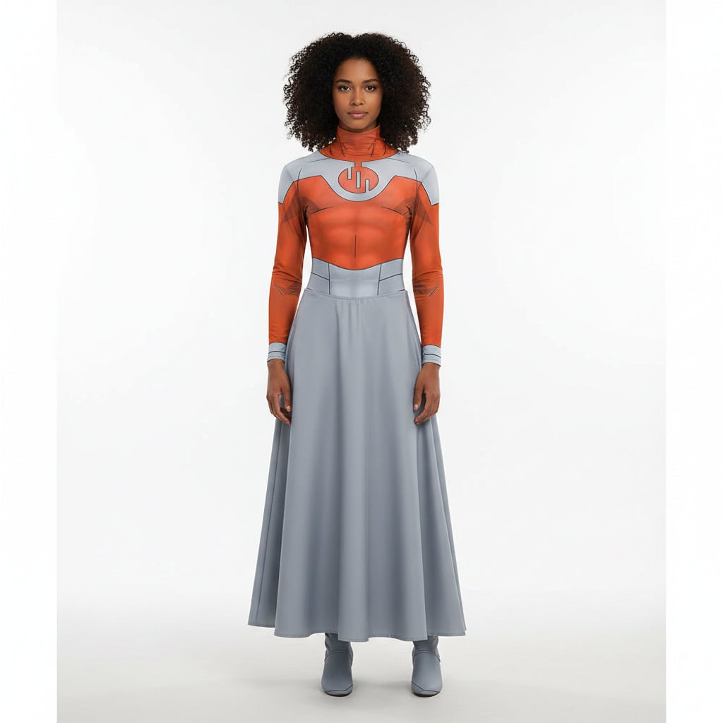 Halloween Costumes Adult Space Hero Dress Set - Image 1
