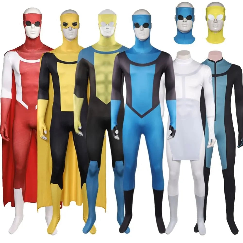 Halloween Costumes Adult Superhero Cosplay Bodysuit - Image 11