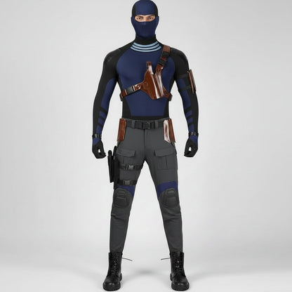 Halloween-Kostüme Erwachsener Taktischer Held Bodysuit-Set
