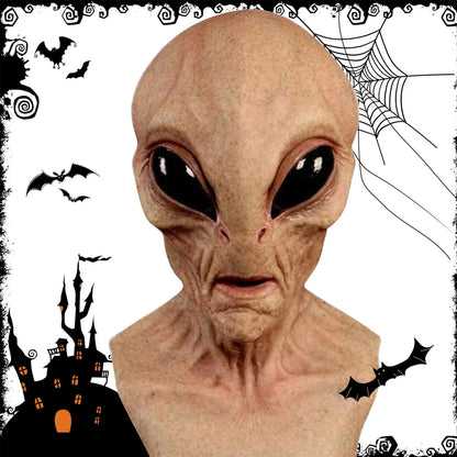 Halloween Costumes Alien Mask Spooky Party - Image 2