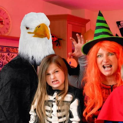 Halloween Costumes Animal Mask Eagle Head Design - Image 2