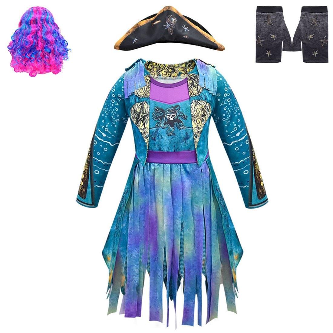Halloween Costumes Children's Dress Up Pirate Theme - Image 1
