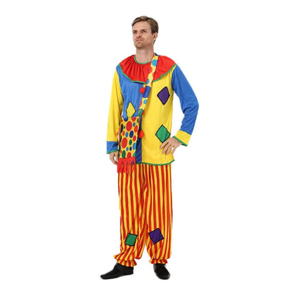 Halloween Costumes Clown Costume Adult Outfit - Image 3