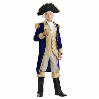 Halloween Costumes Colonial Uniform Set Adults - Image 3