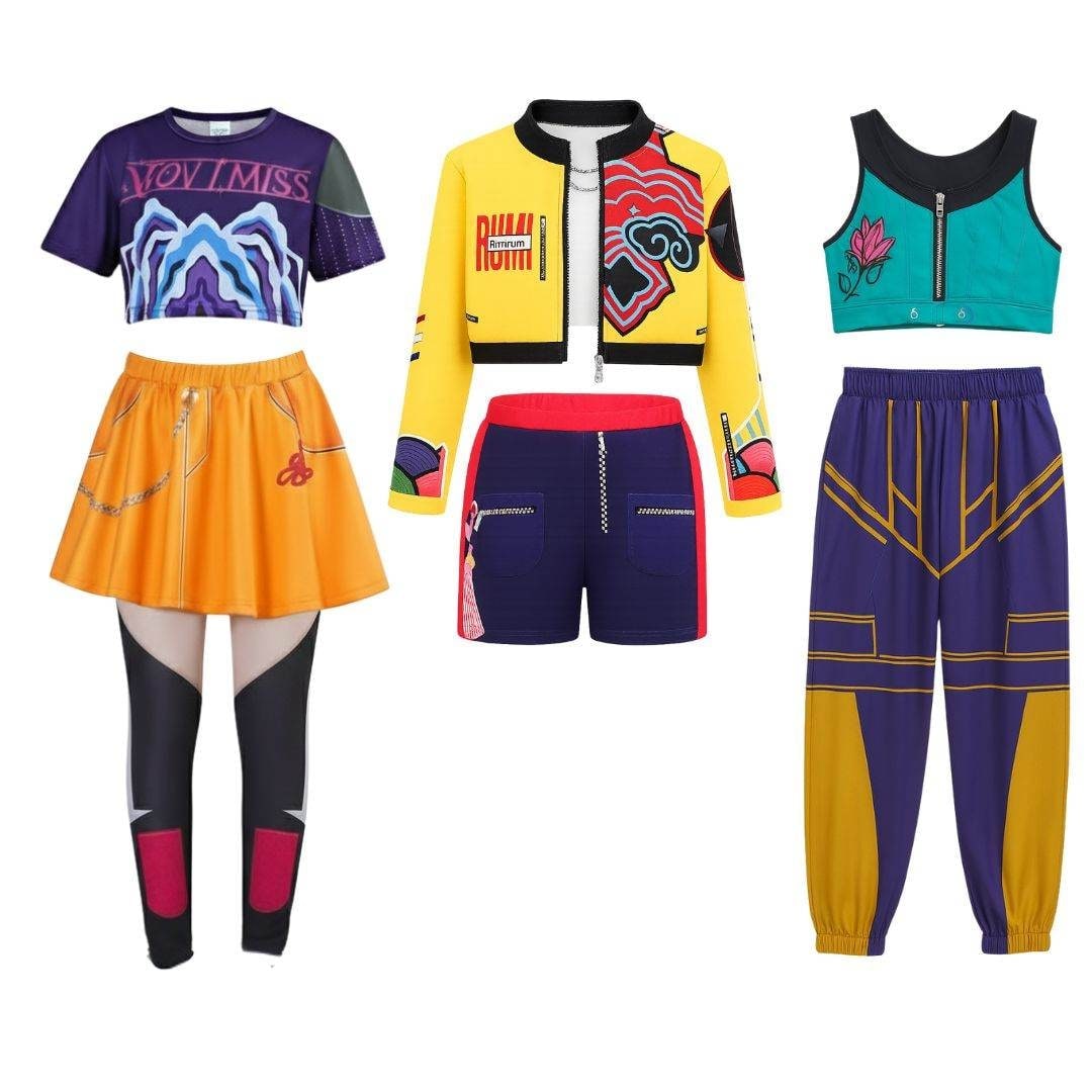 Halloween Costumes Comfortable Fit Various Styles Dance Outfit - Image 4