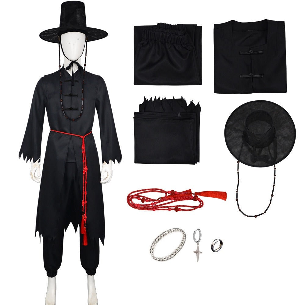 Halloween Costumes Cosplay Outfit Traditional Korean - Image 11