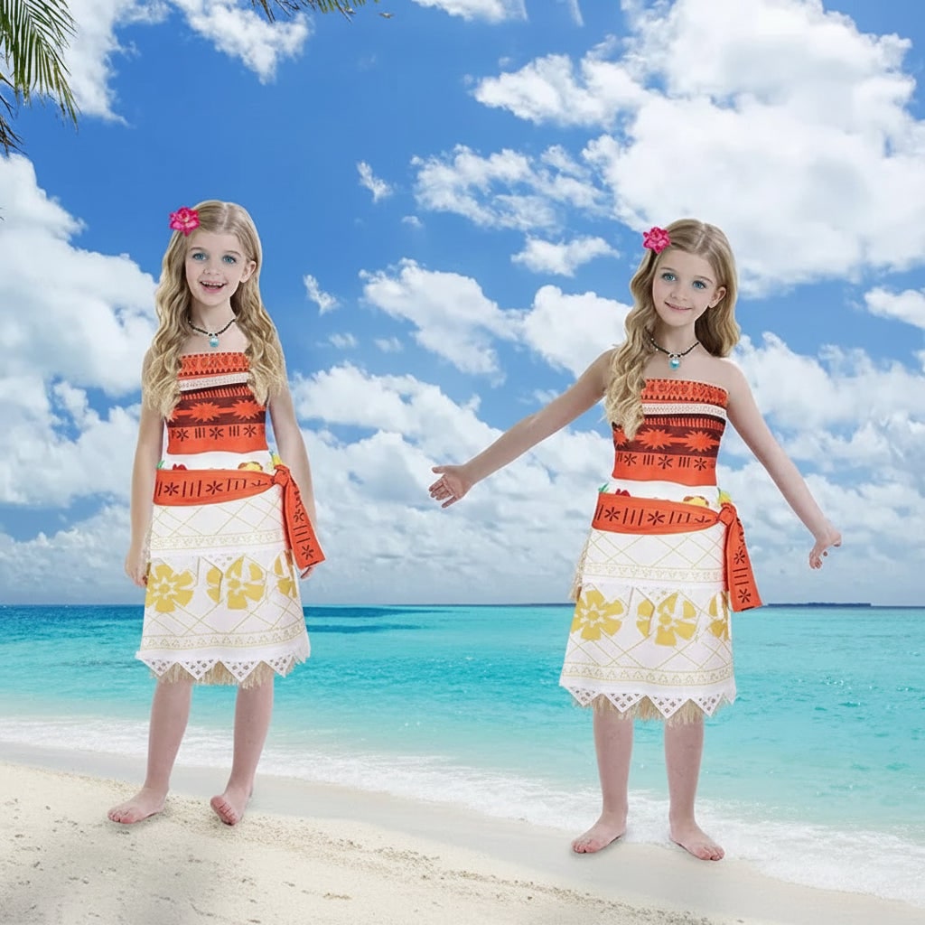 Halloween Costumes Cosplay Princess Costume Tropical Theme - Image 2