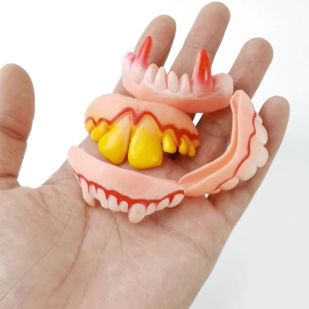 Halloween Costumes Fake Teeth Fun Party Halloween Teeth - Image 2