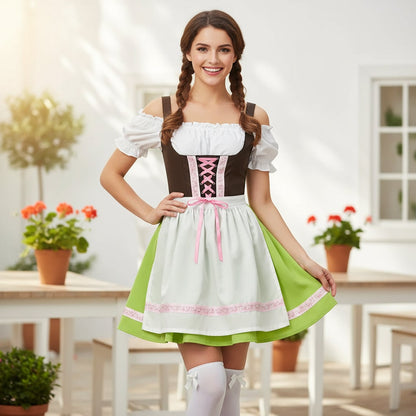 Halloween Costumes Festive Outfit Traditional Set - Image 6