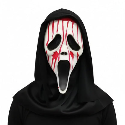 Halloween Costumes Ghost Mask Scary Costume - Image 1